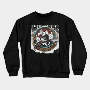 Rockn Roll Desing Gift Crewneck Sweatshirt